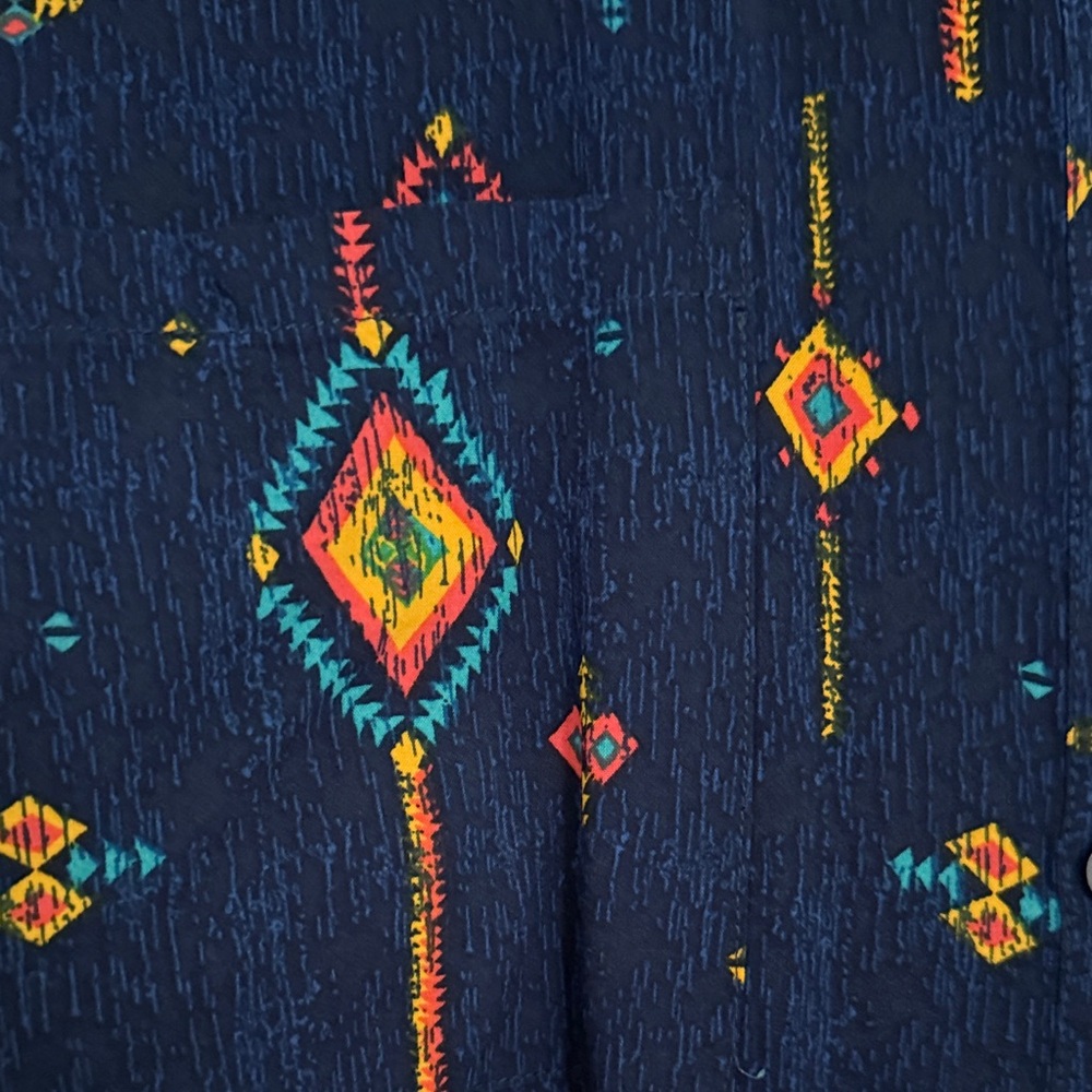 Lularoe Colorful Geometric Patterned Shirt - Picture 3 of 3